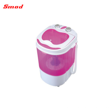 Máquina de lavar portátil da mini capacidade da lavagem 3kg única mini portátil para o uso da casa